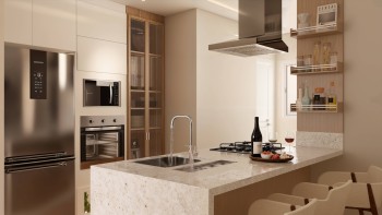 Design de Interiores Apartamentos em Santa Barbára D`Oeste